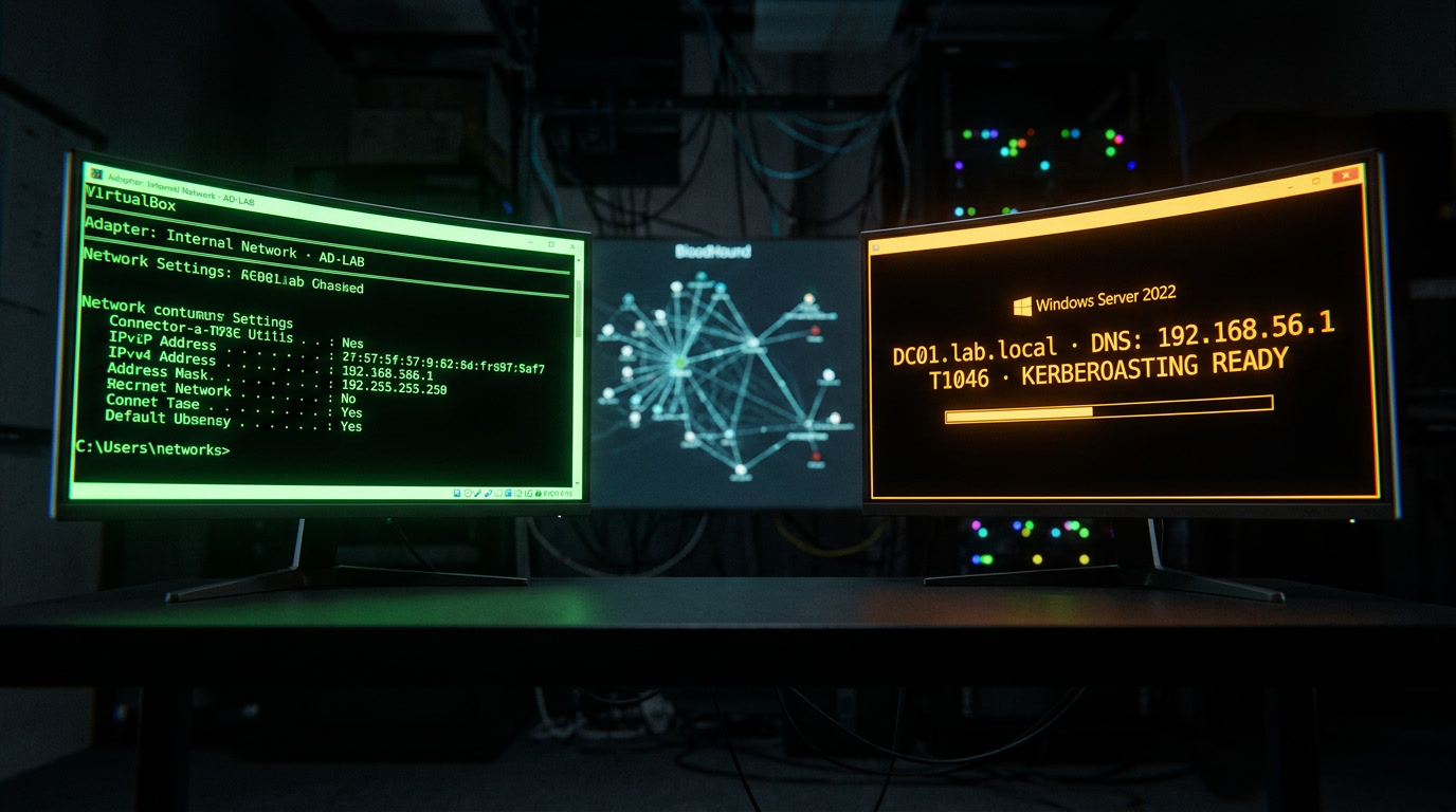 Домашняя лаборатория Active Directory: настройка AD-полигона на двух виртуалках за один вечер
