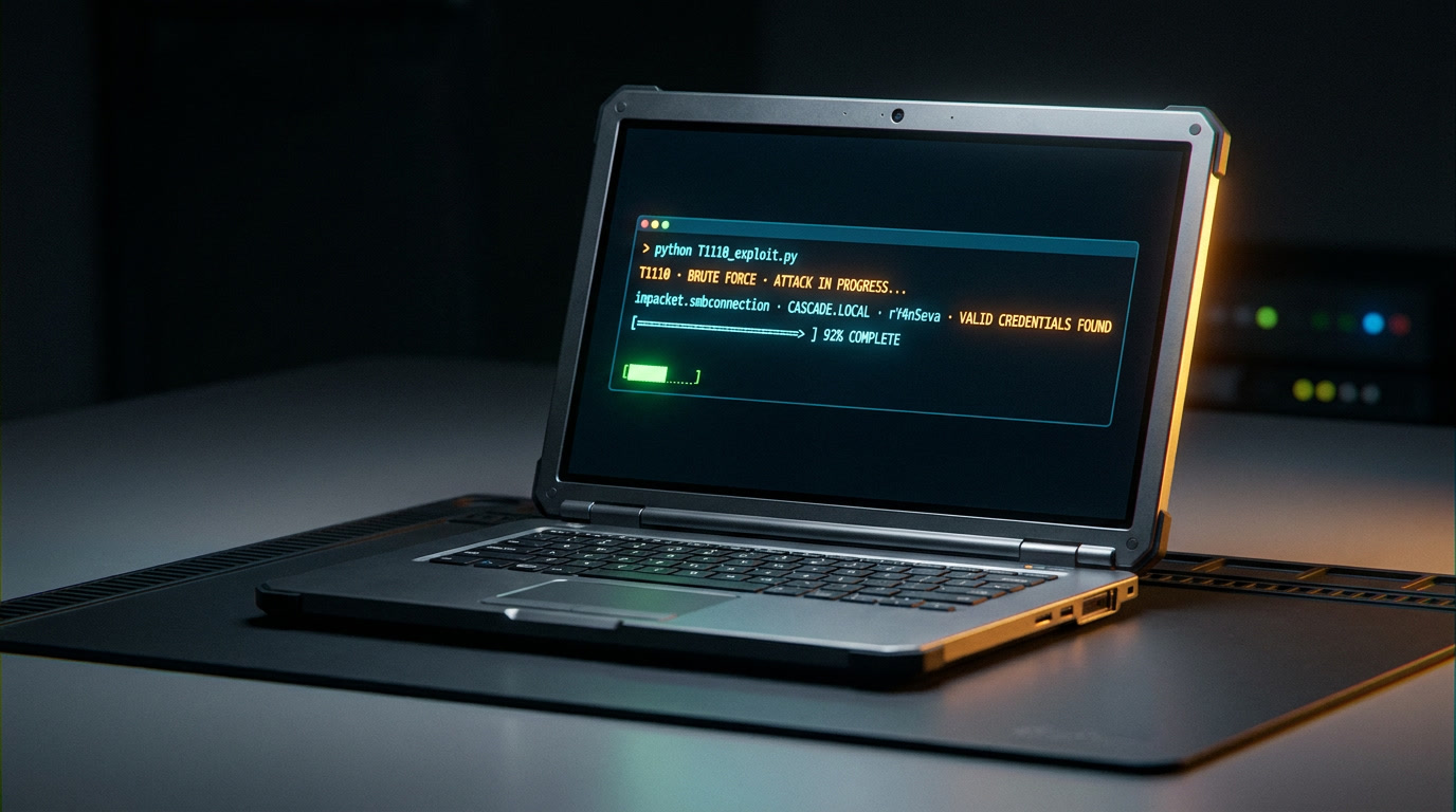Автоматизация перебора учётных данных Python: скрипт для HTB Cascade вместо CrackMapExec