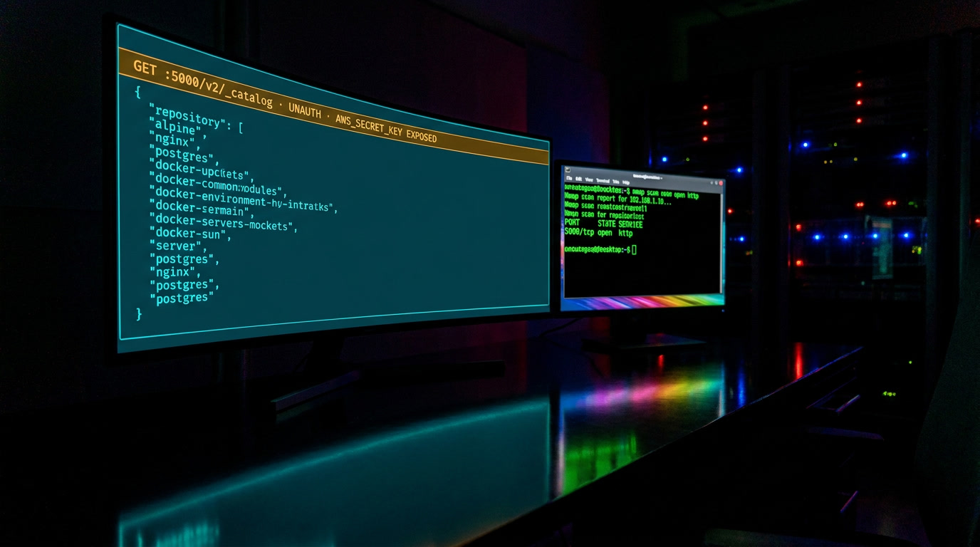 Незащищённый Docker Registry: уязвимость CI/CD, через которую утекают секреты за 10 минут