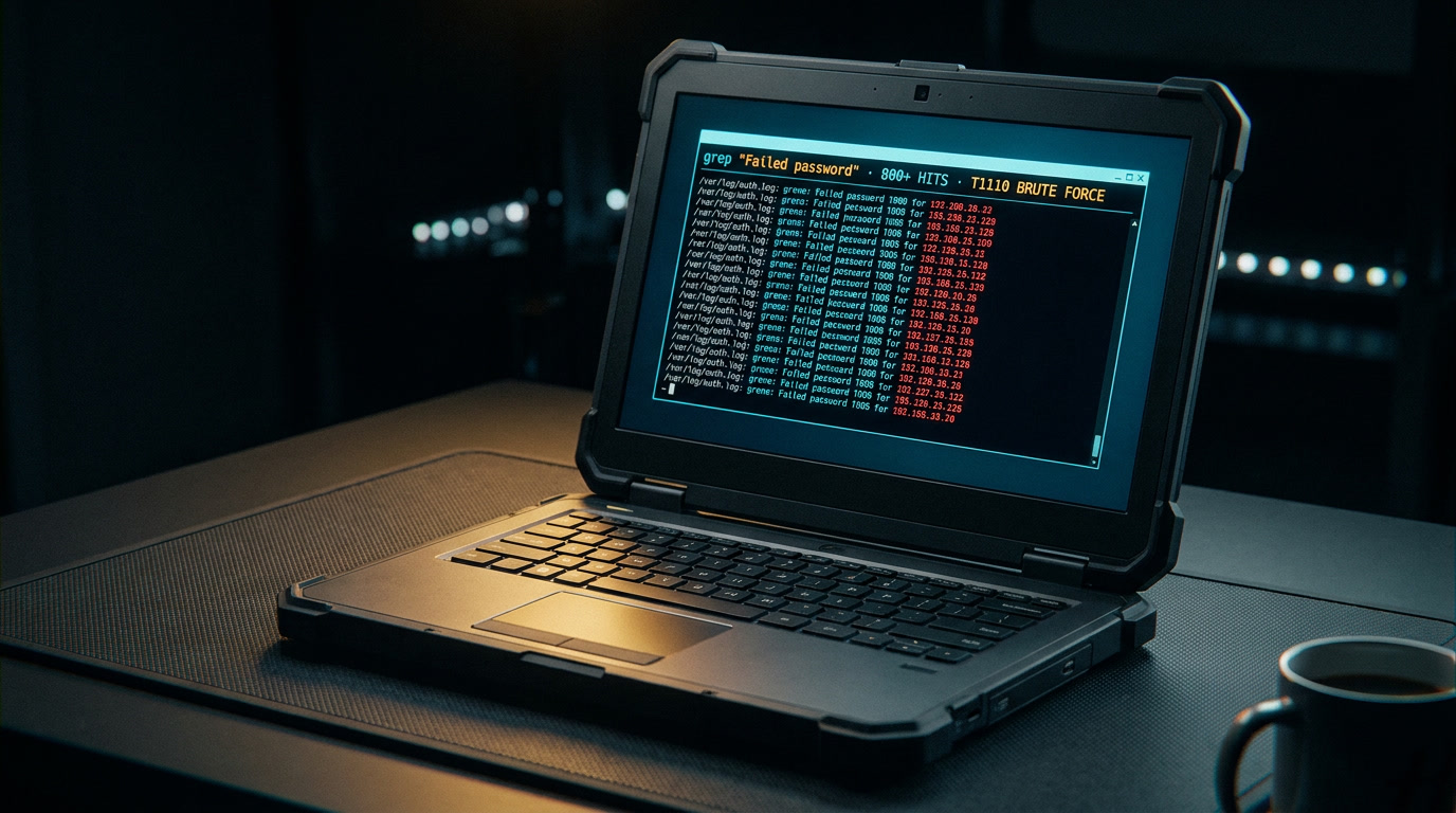 Как я написал на Python парсер логов аутентификации, чтобы найти brute-force раньше SIEM