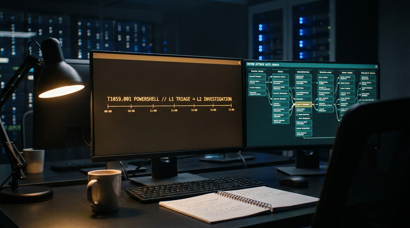 Тестовое задание SOC-аналитик L2 — разбираю реальный кейс и показываю разницу с L1