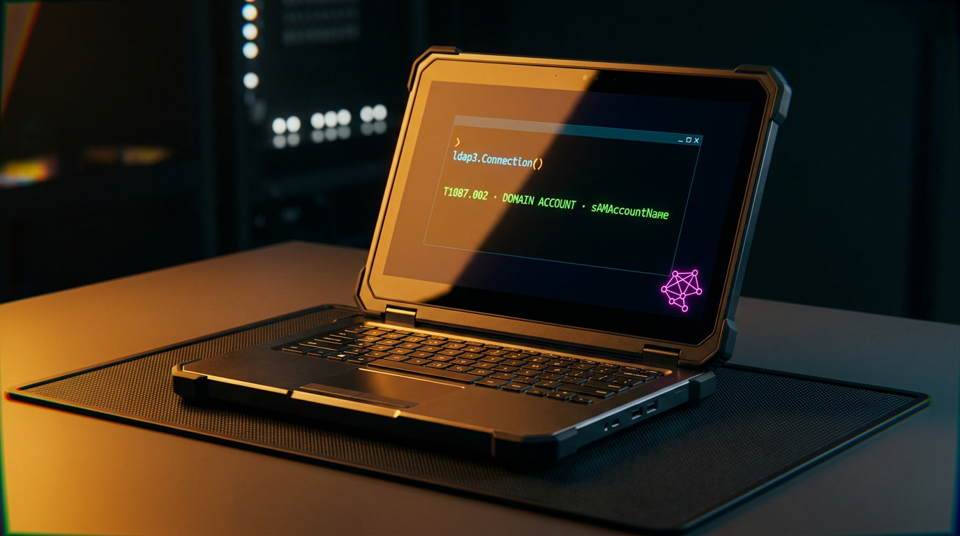 Сбор учётных записей через LDAP на Python: пишем скрипт и сравниваем с BloodHound