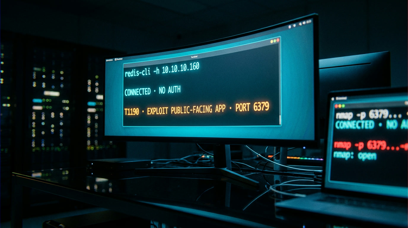 Прохождение HTB машины easy: открытый Redis, слабый SSH-ключ и логика выбора цели
