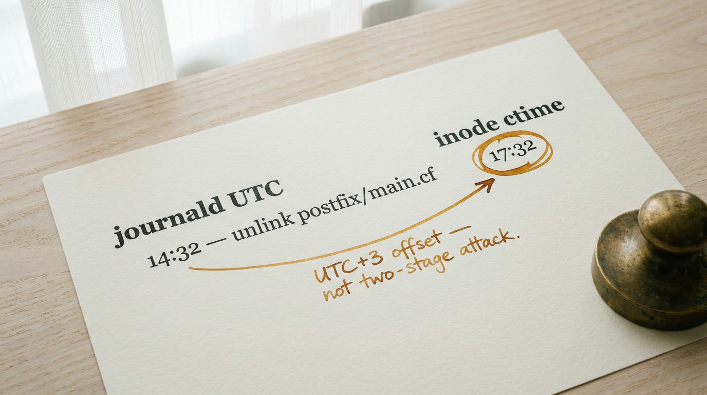 Восстановление таймлайна удаления файлов Linux: как проверять DFIR-выводы по journald и inode
