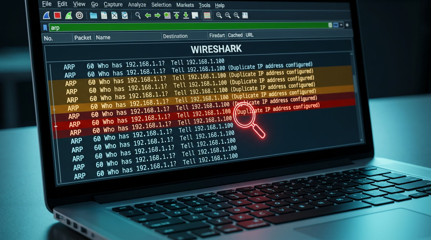 Как найти ARP-спуфинг в Wireshark: пошаговый анализ дампа трафика